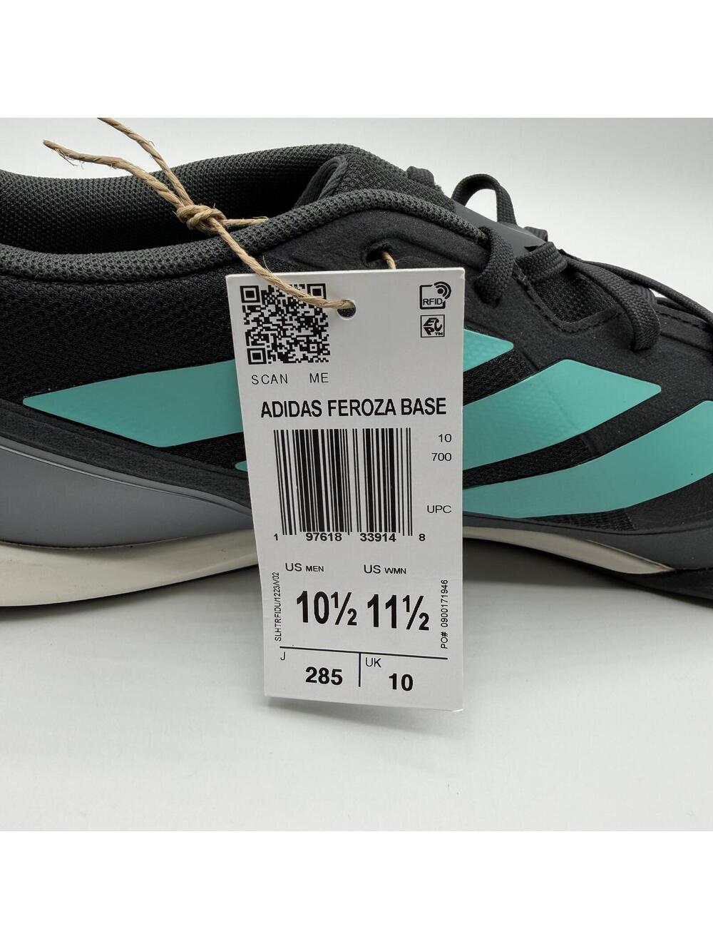 Mercedes AMG PETRONAS F1 Team × adidas Feroza Base Black JQ3273 Men's Size 10.5 - Picture 8 of 13